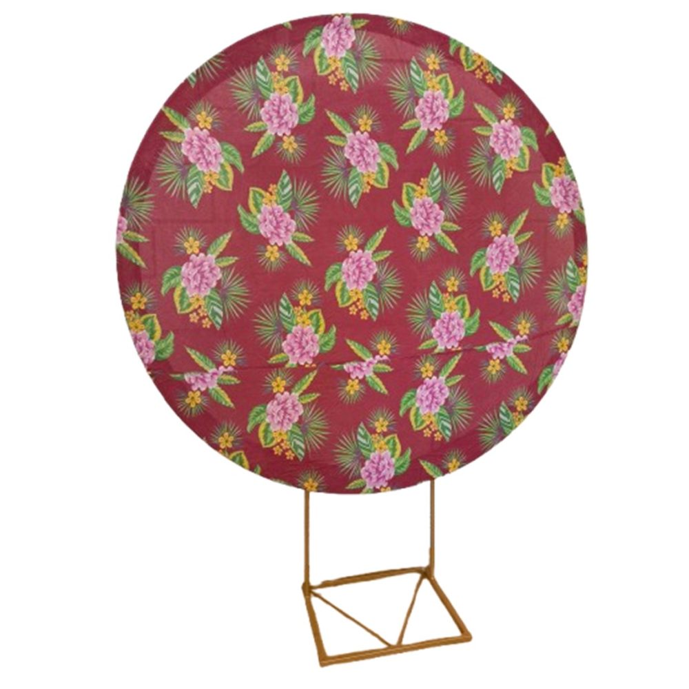 Painel Redondo Chita Marsala - 1,80m