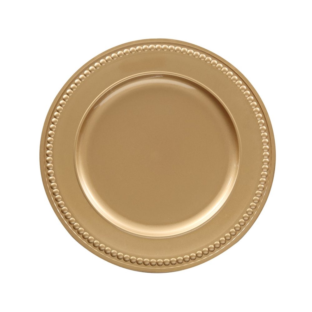 Sousplat Galles Dourado