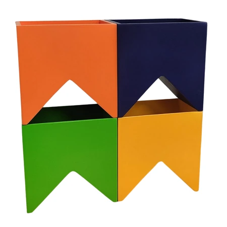 Mini Cahepots Bandeirinha Junina Cores