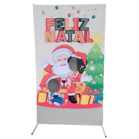 Painel Retangular 1,20xa2,10m – Interativo Natal Crianças
