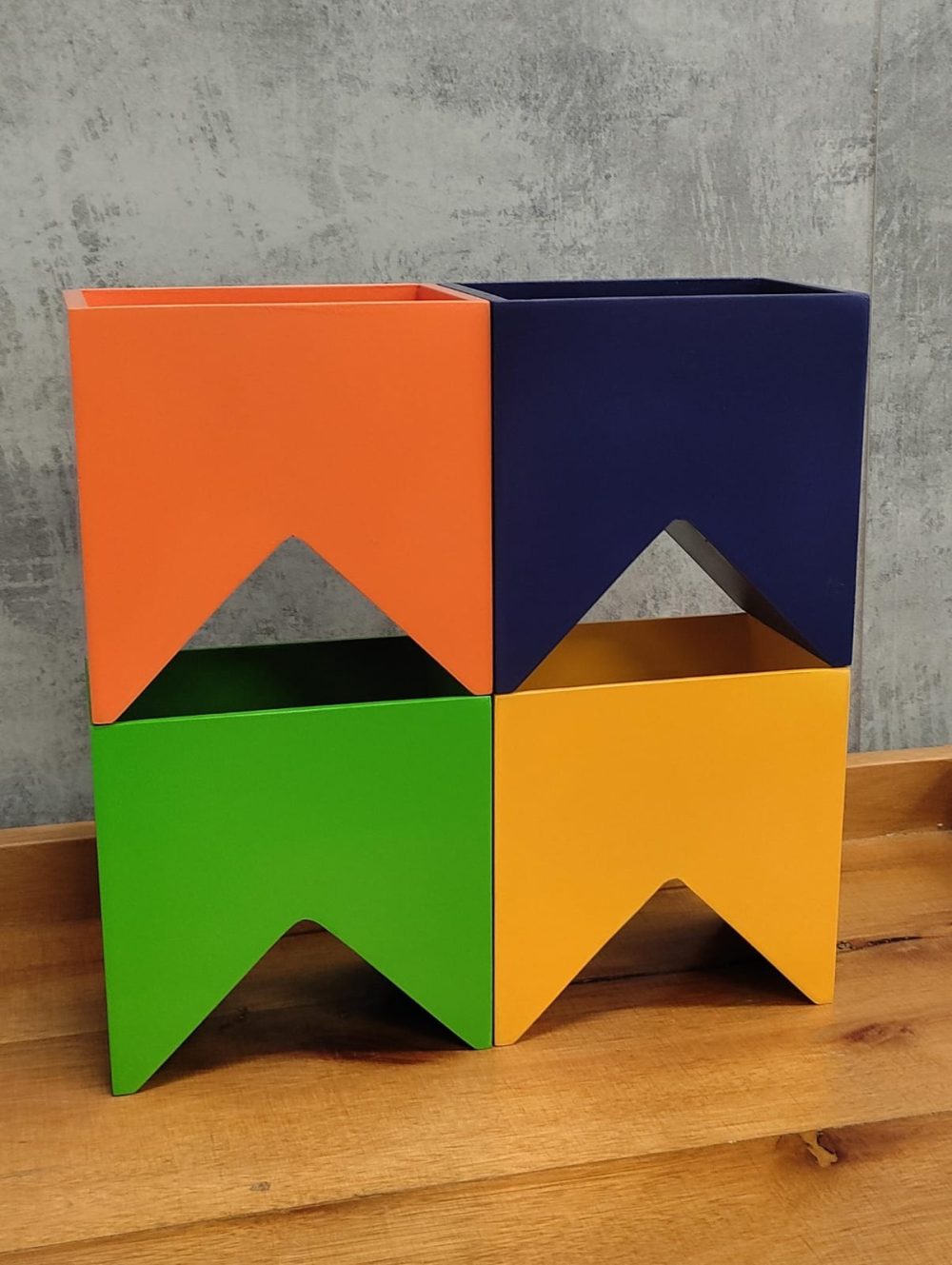 Mini Cahepots Bandeirinha Junina Cores