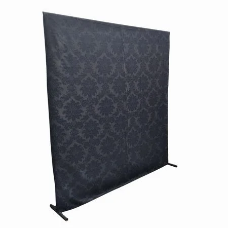 Painel Retangular 2,00 x 2,10m – Jacquard Preto
